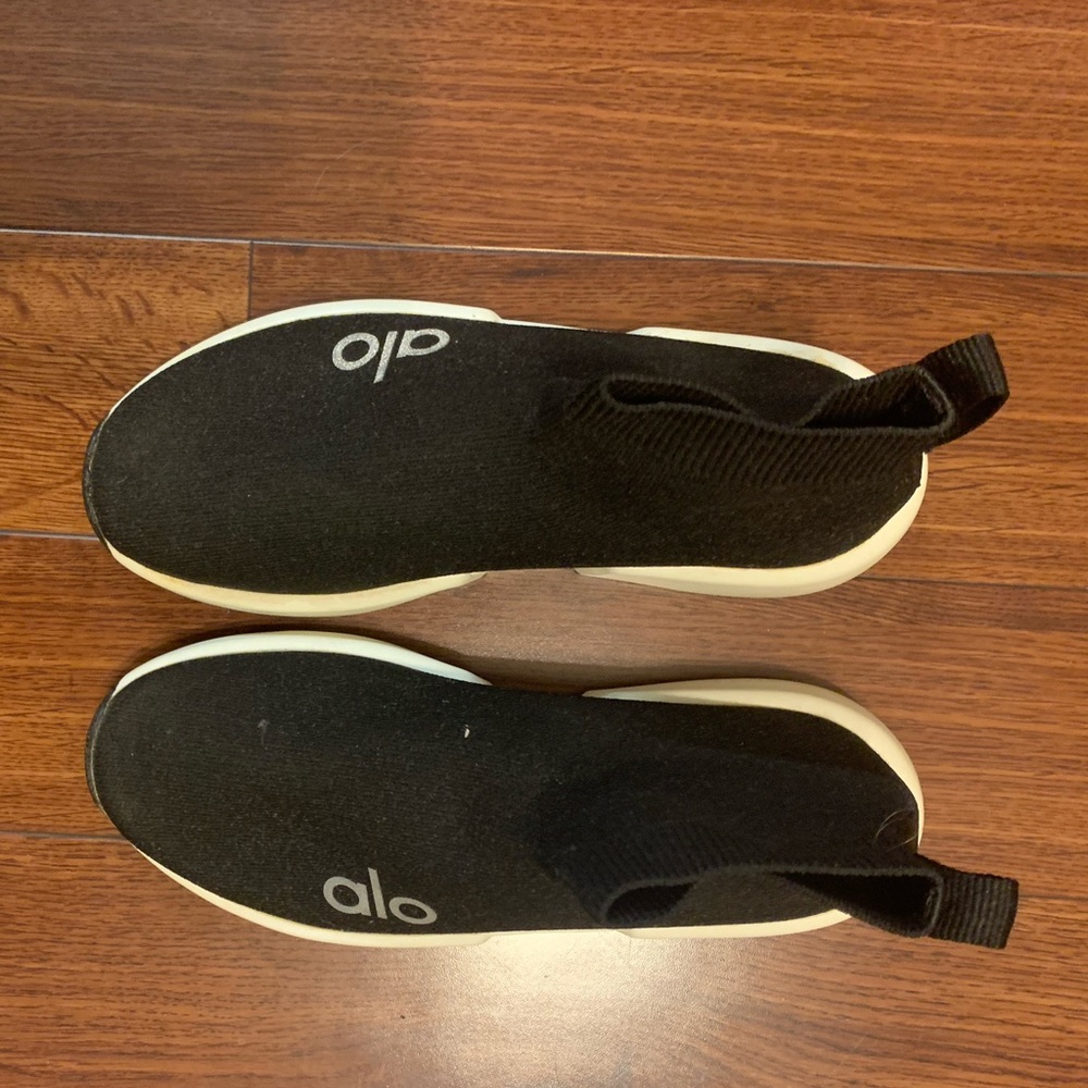 Alo Yoga Sock Shoes Trainer Sneakers Black